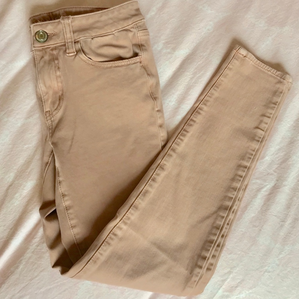 American Eagle Rose Jegging Pants